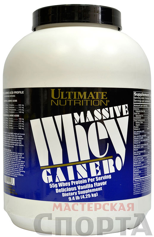 Ultimate Nutrition Massive Whey Gainer