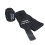 True Black Wrist Wraps